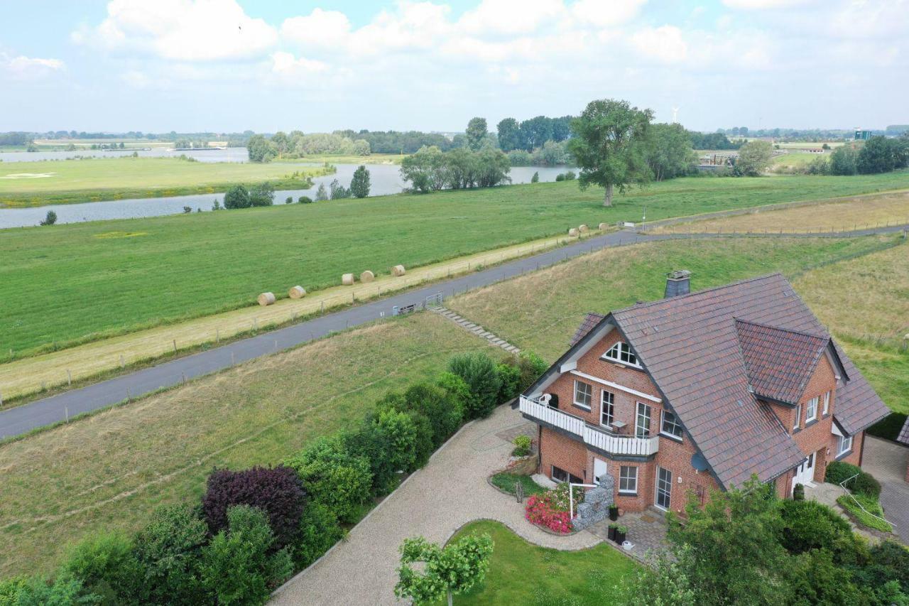 Ferienwohnung Rheinblick Bislich Wesel  Exteriér fotografie
